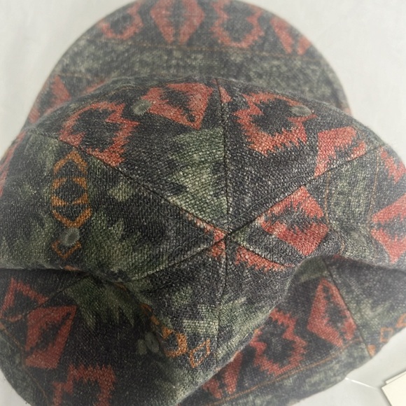 Double RRL Ralph Lauren Pure Linen Southwest Theme Men Hat Size L made in China - Picture 14 of 15